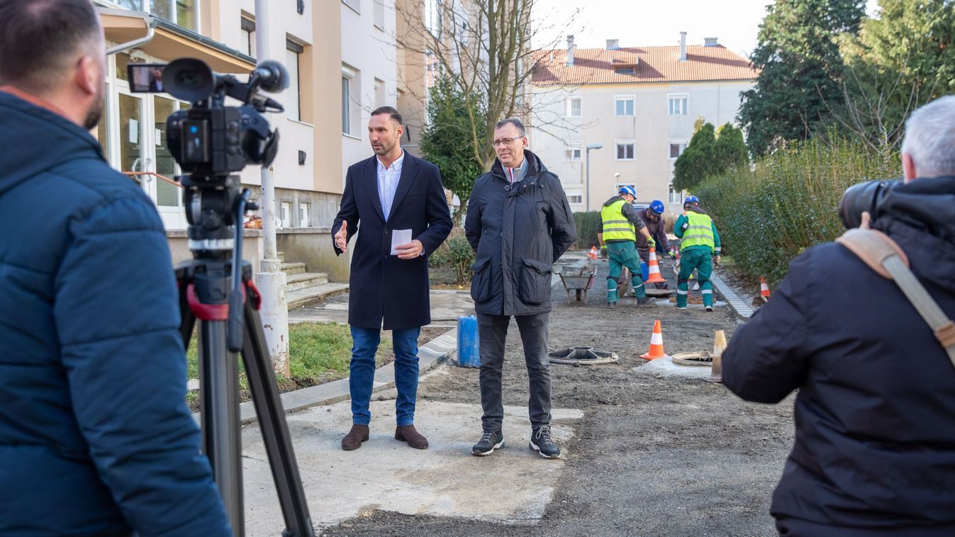 ZAOL Közműépítés után teljes körű útfelújítás kezdődött