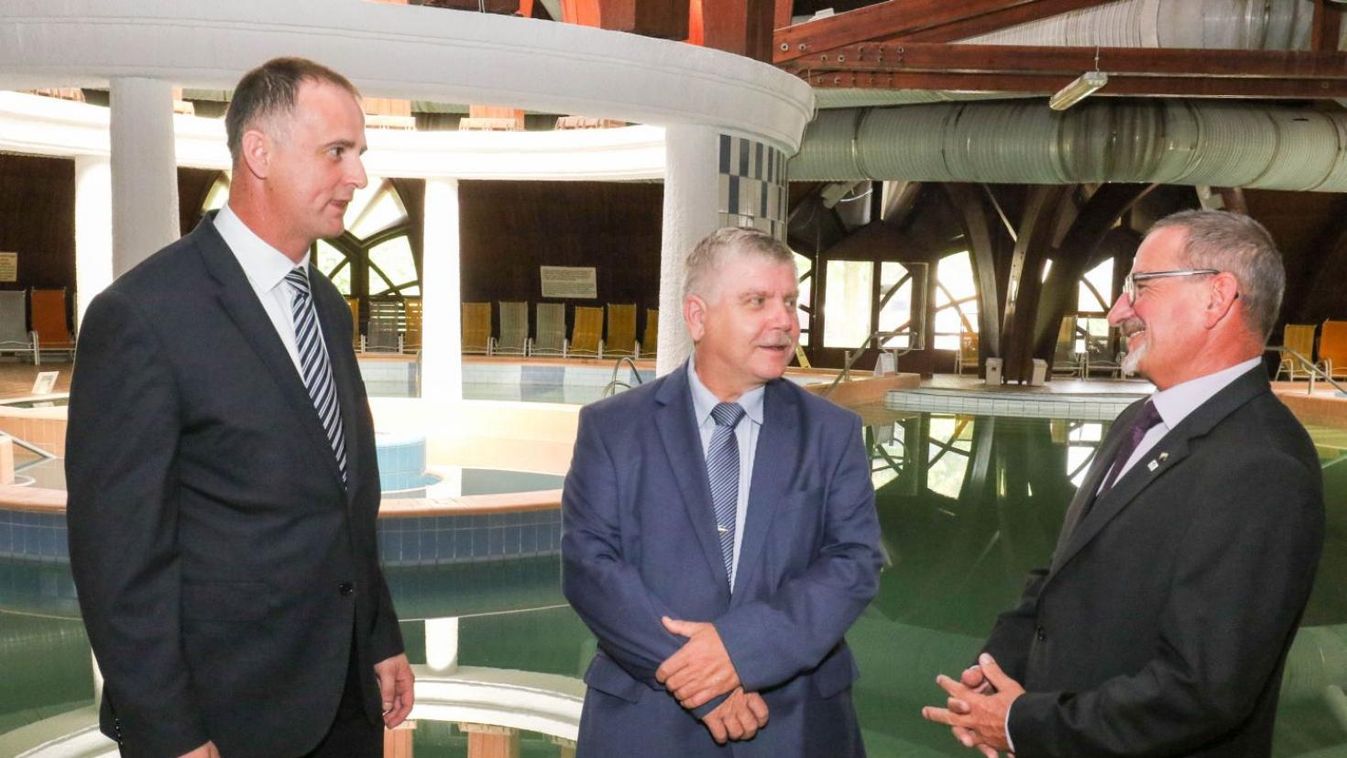 Hétszázmillió forintból újítják fel a zalakarosi fürdő gyógycentrumát