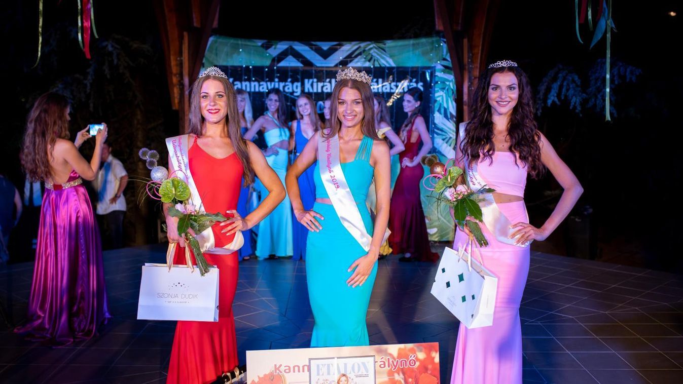 A tündérszép Wéber Petra a Kannavirág szépségversenyen is harmadik lett