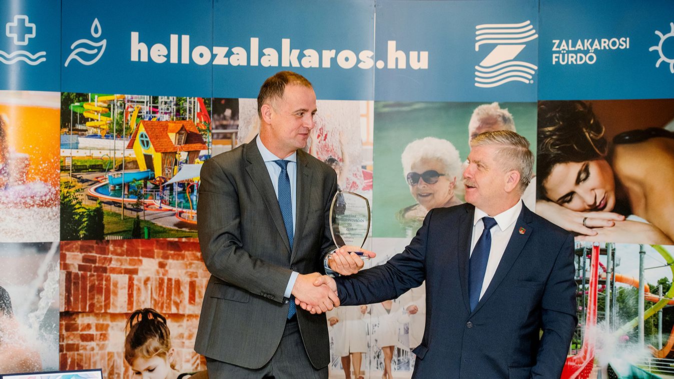 Díjat kapott a Zalakarosi Fürdő