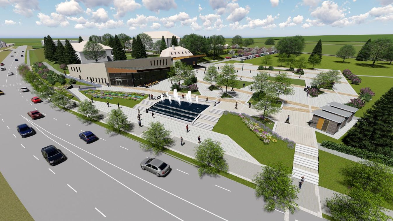 Készül Zalakaros új központja