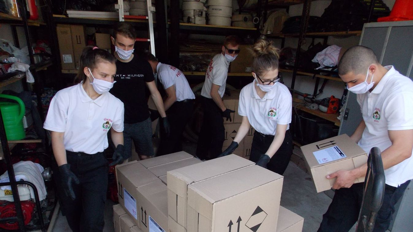 Megérkezett az első szállítmány Zala megyébe a Mol által gyártott termékekből