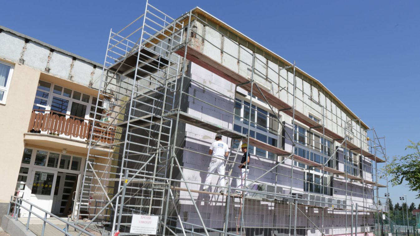 Megújul a zalakarosi általános iskola tornaterme