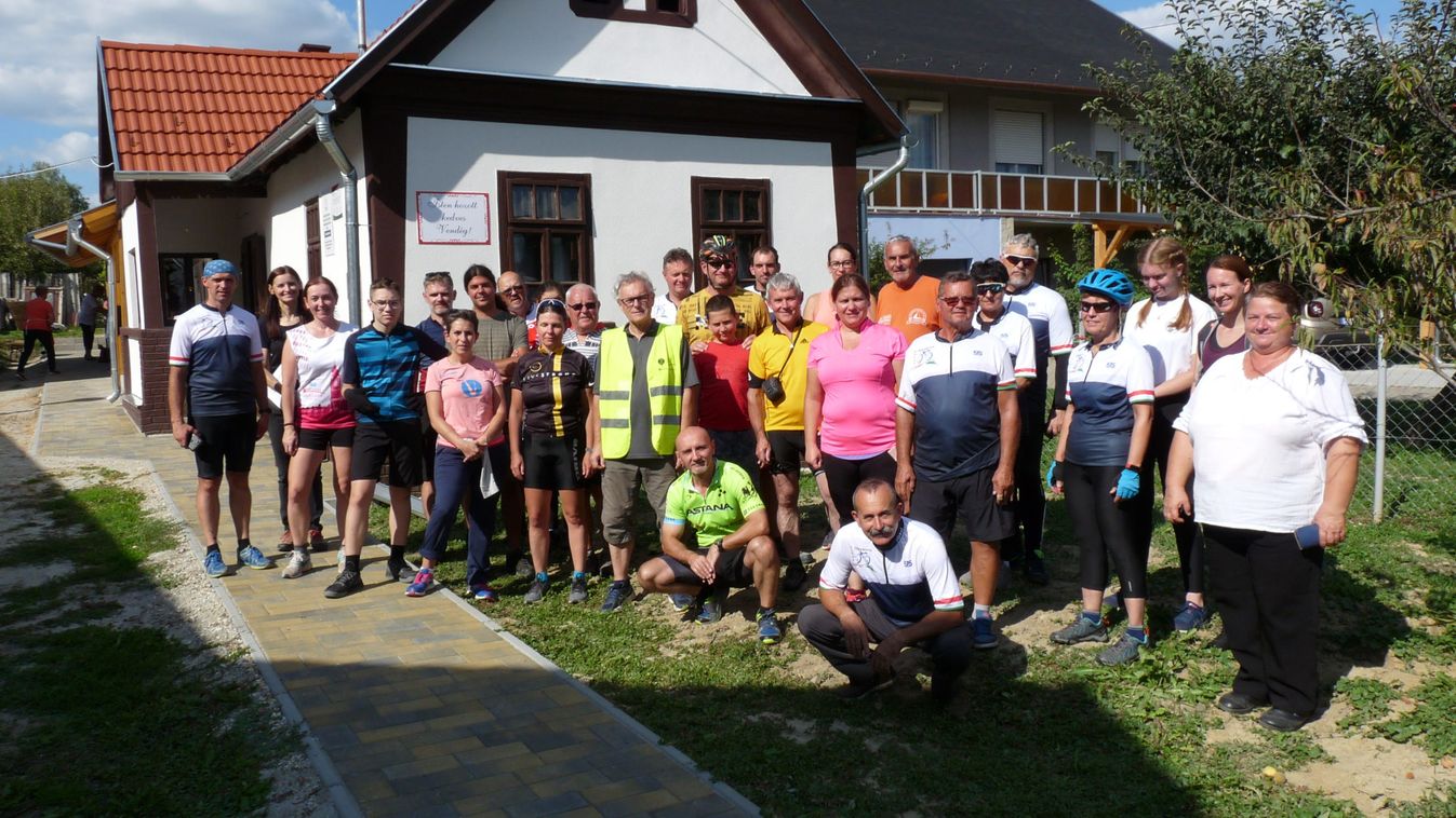 A zalai térség legszebb részein kerékpároztak