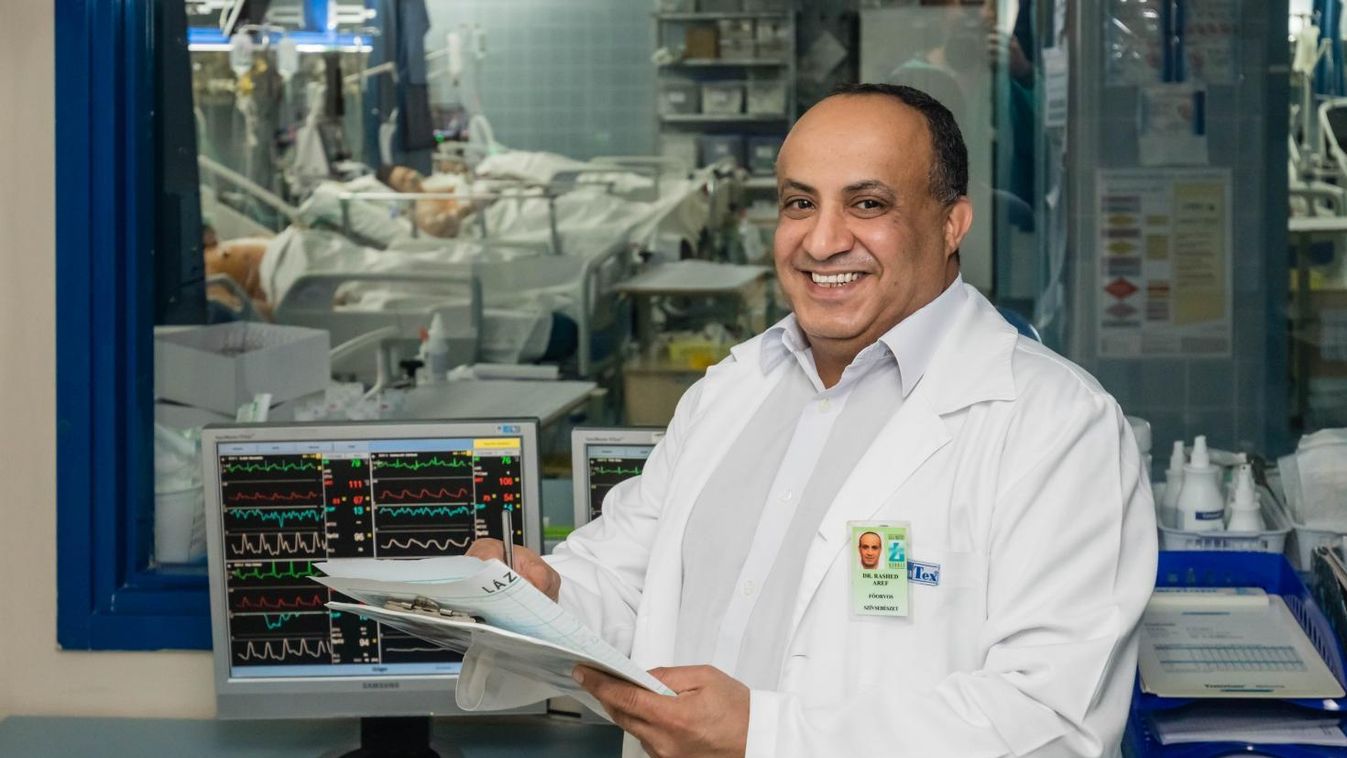 Dr. Rashed Aref szívsebész, bármelyik kolléga kése alá odafeküdne