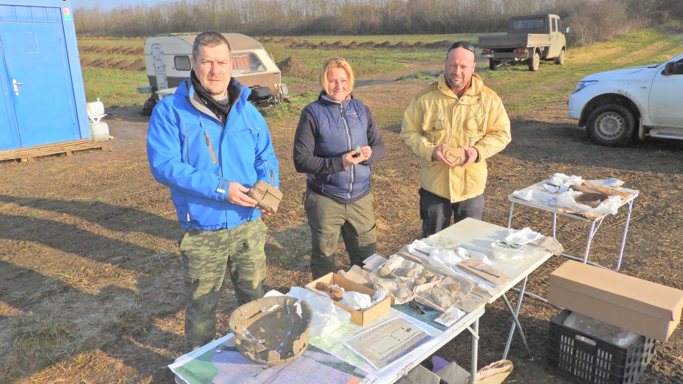 Tömegsír, kőbalta, bronzkori öntőforma – Ilyen leletek kerültek elő a zalai régészeti ásatásokon