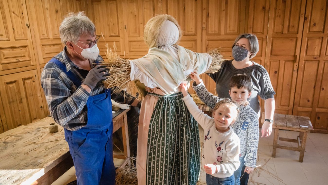 Kiszebábbal búcsúztatták a telet Zalaegerszegen