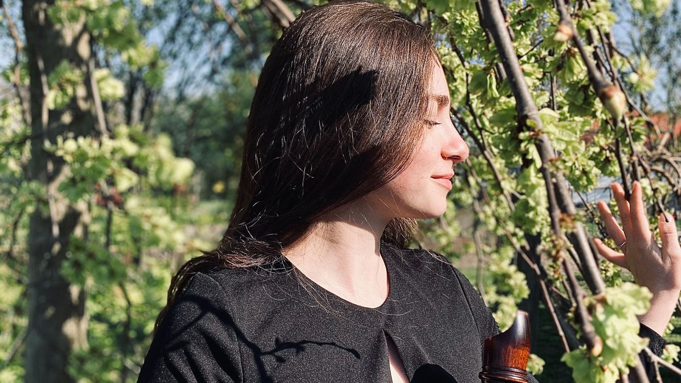 A fiatal keszthelyi művész, Pas Dominika tele van tervekkel