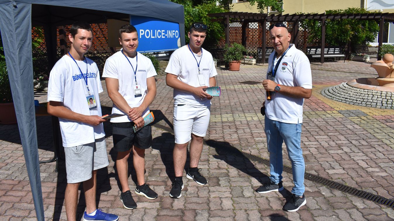  A zalakarosi fürdőzők biztonságáért is dolgoznak a középiskolások