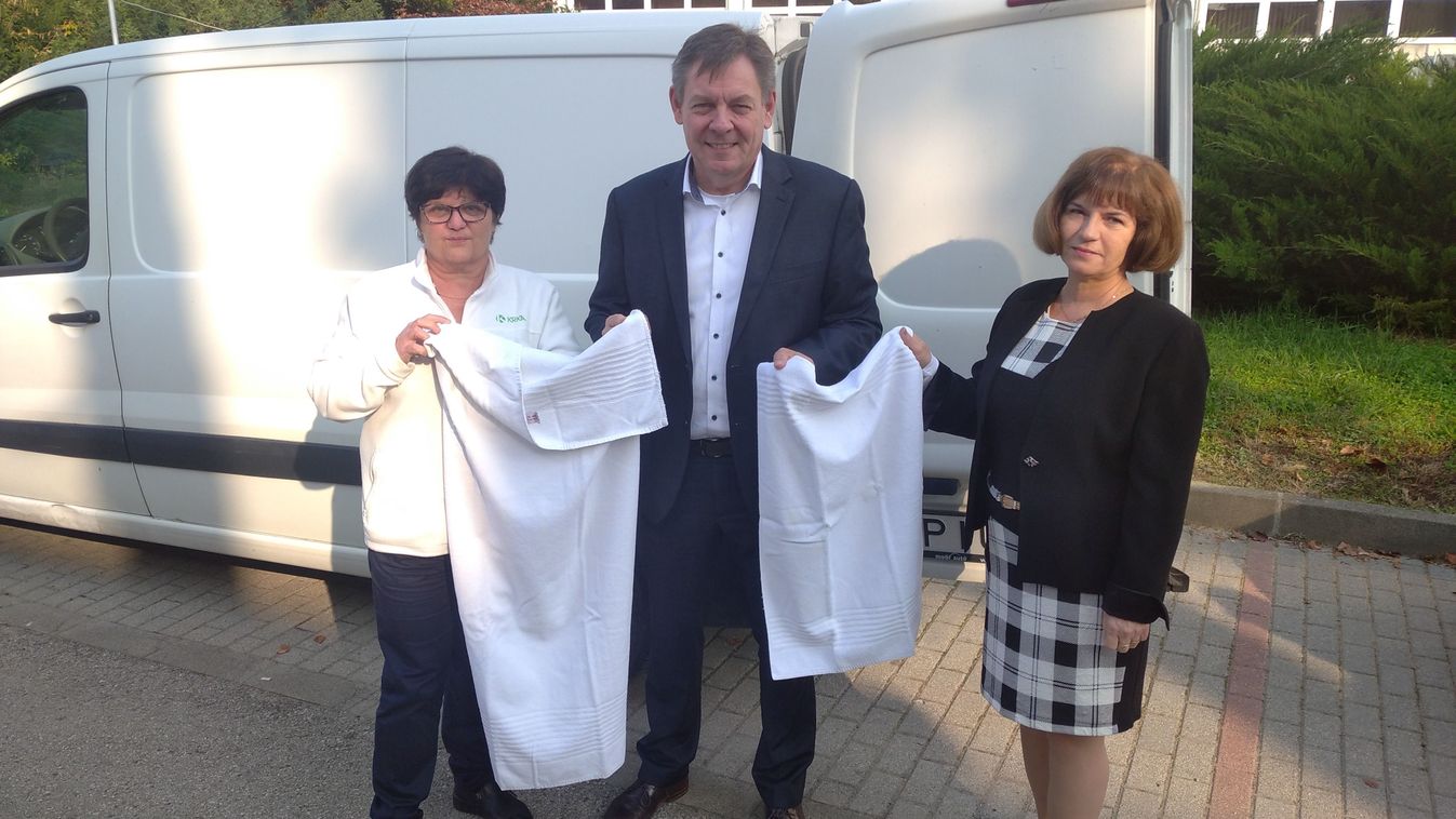 Adománnyal segíti a zalakarosi szálloda a kanizsai kórházat