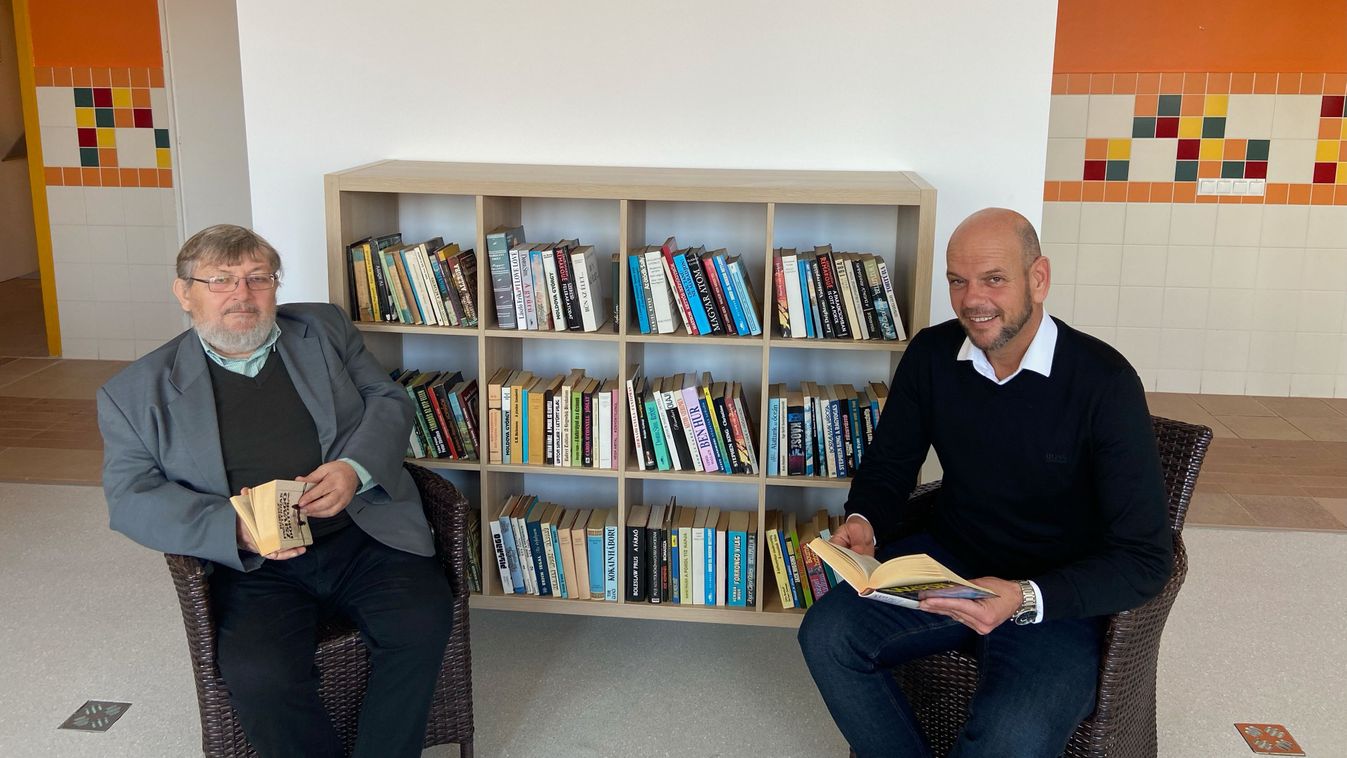 Olvasósarkot alakítottak ki a zalakarosi fürdőben