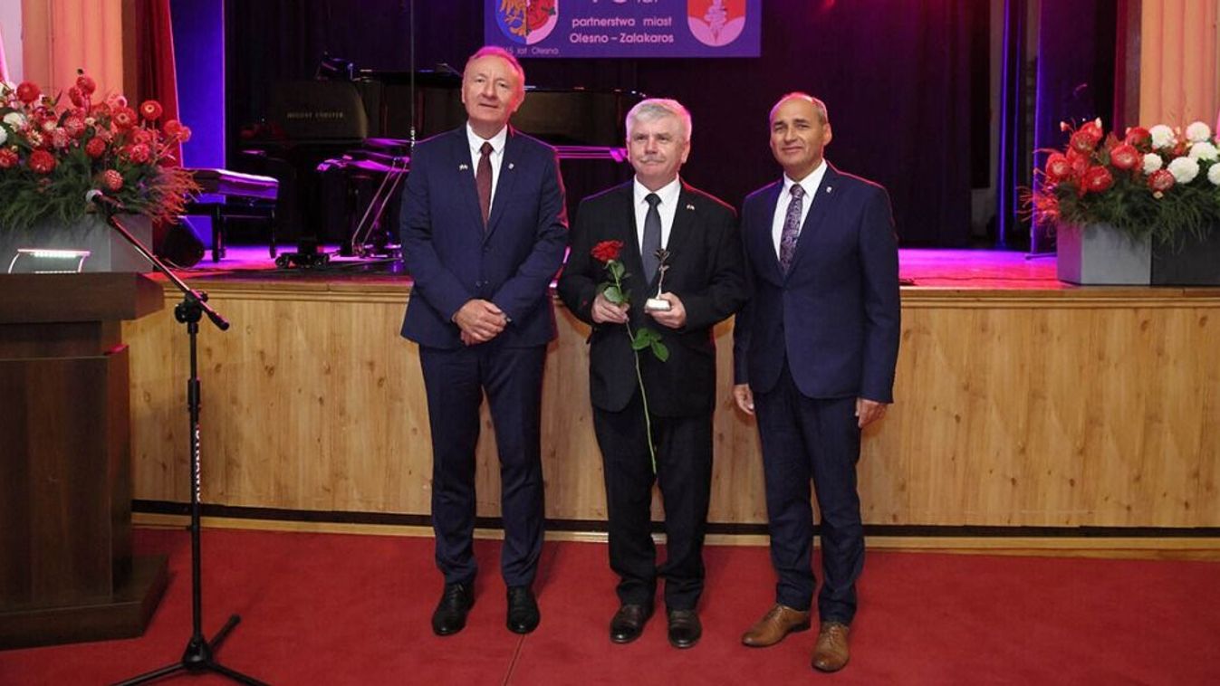 Aranyrózsa díjat kapott Zalakaros polgármestere