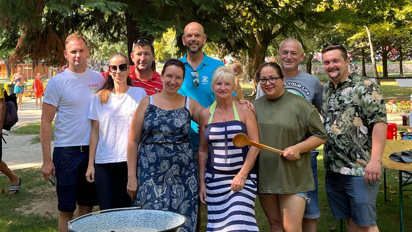 A fürdőben főztek és támogatták a zalakarosi gyerekeket