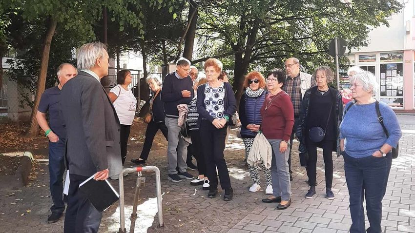 ZAOL – Budapesti csoport látogatta meg a zalaegerszegi zsidó emlékhelyeket