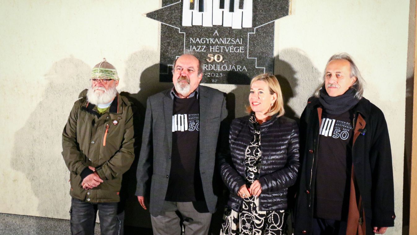 Táblát avattak az első jazzfesztivál emlékére