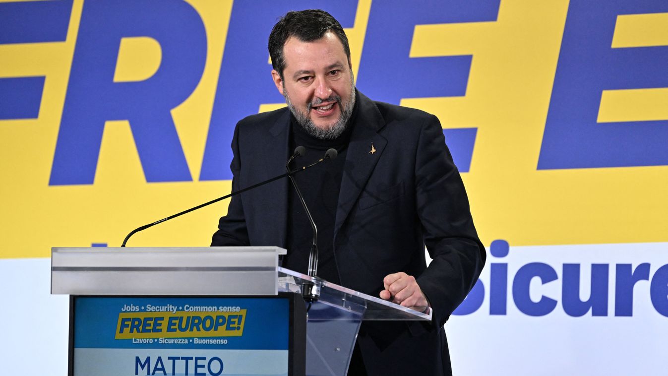 Matteo Salvini: baloldal és Soros György nélküli Európára van szükség