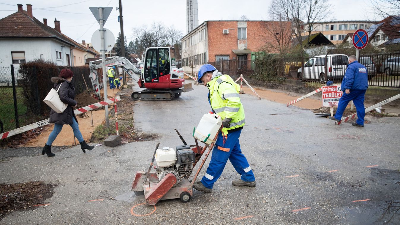 A Tomori és a Szent László utca felújításával 35 parkolót létesítenek Zalaegerszegen