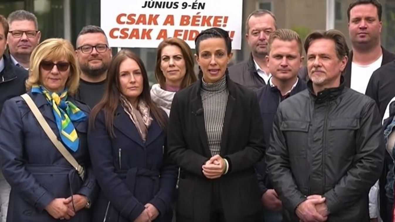 Koncz Zsófia: június 9-én a háborúpárti és a békepárti álláspont között kell választani (videó)