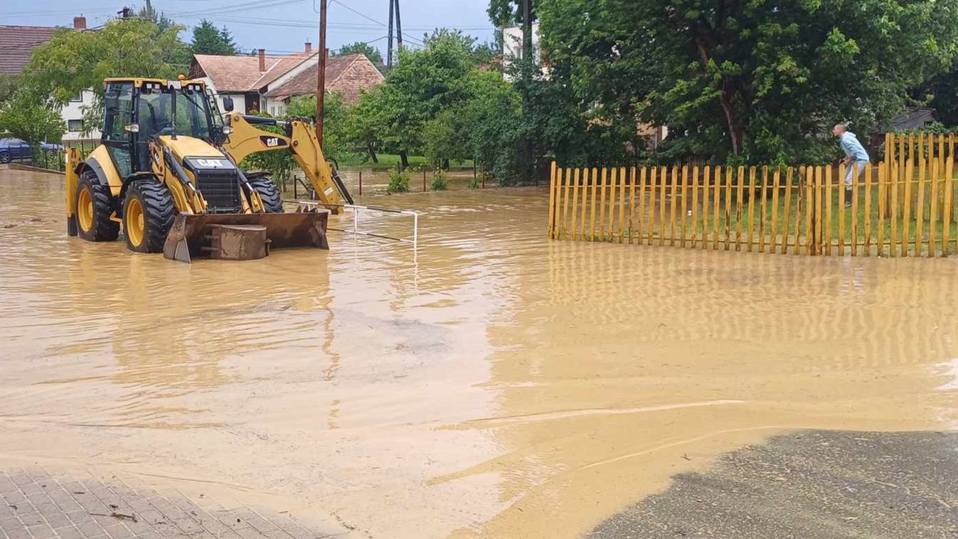 Felhőszakadás sújtotta Zalalövőt