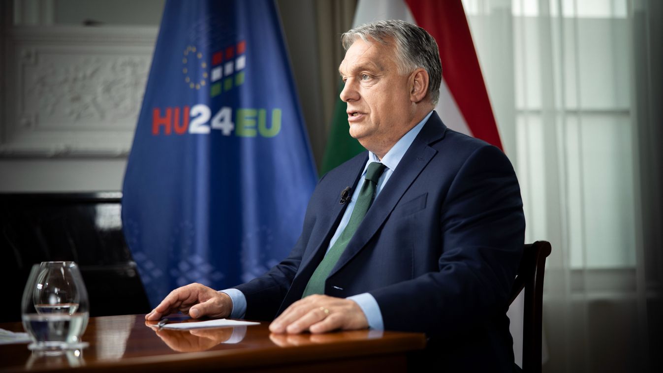 Orbán Viktor: a béke lesz a középpontja a magyar EU-elnökségnek (videó)