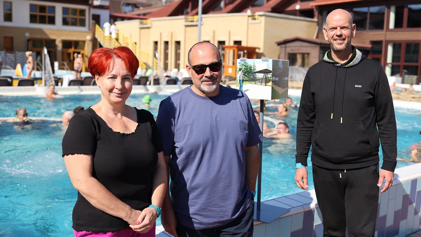 Mező-gimnázium: kerékpártároló építéséhez kérték a fürdővendégek segítségét