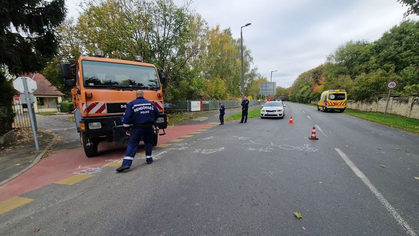 ZAOL – Teherautó gázolt el egy kerékpárost Keszthelyen