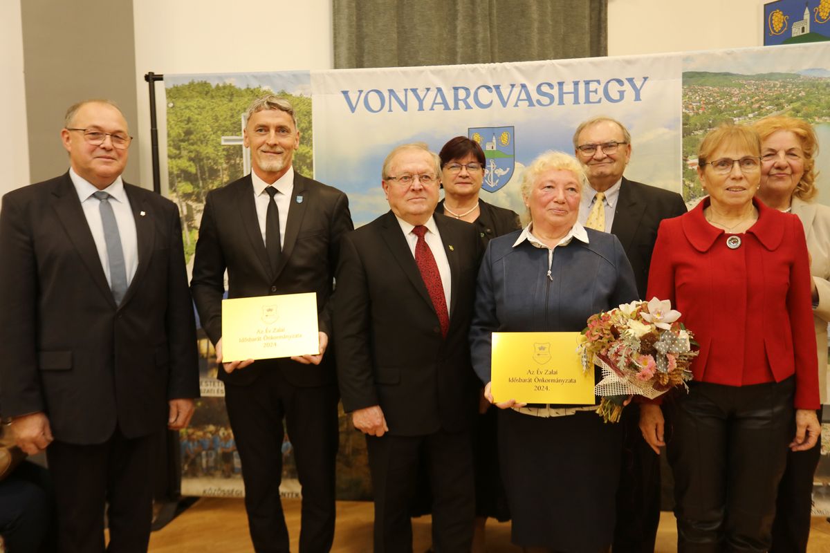 Átadták az "Év Zalai Idősbarát Önkormányzata" Díjat