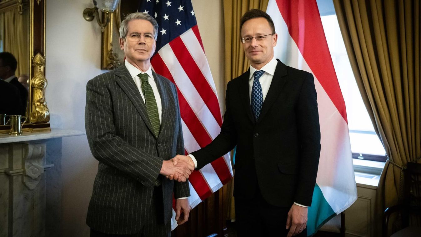 Szijjártó Péter az amerikai pénzügyminiszterrel tárgyalt Washingtonban (videó)