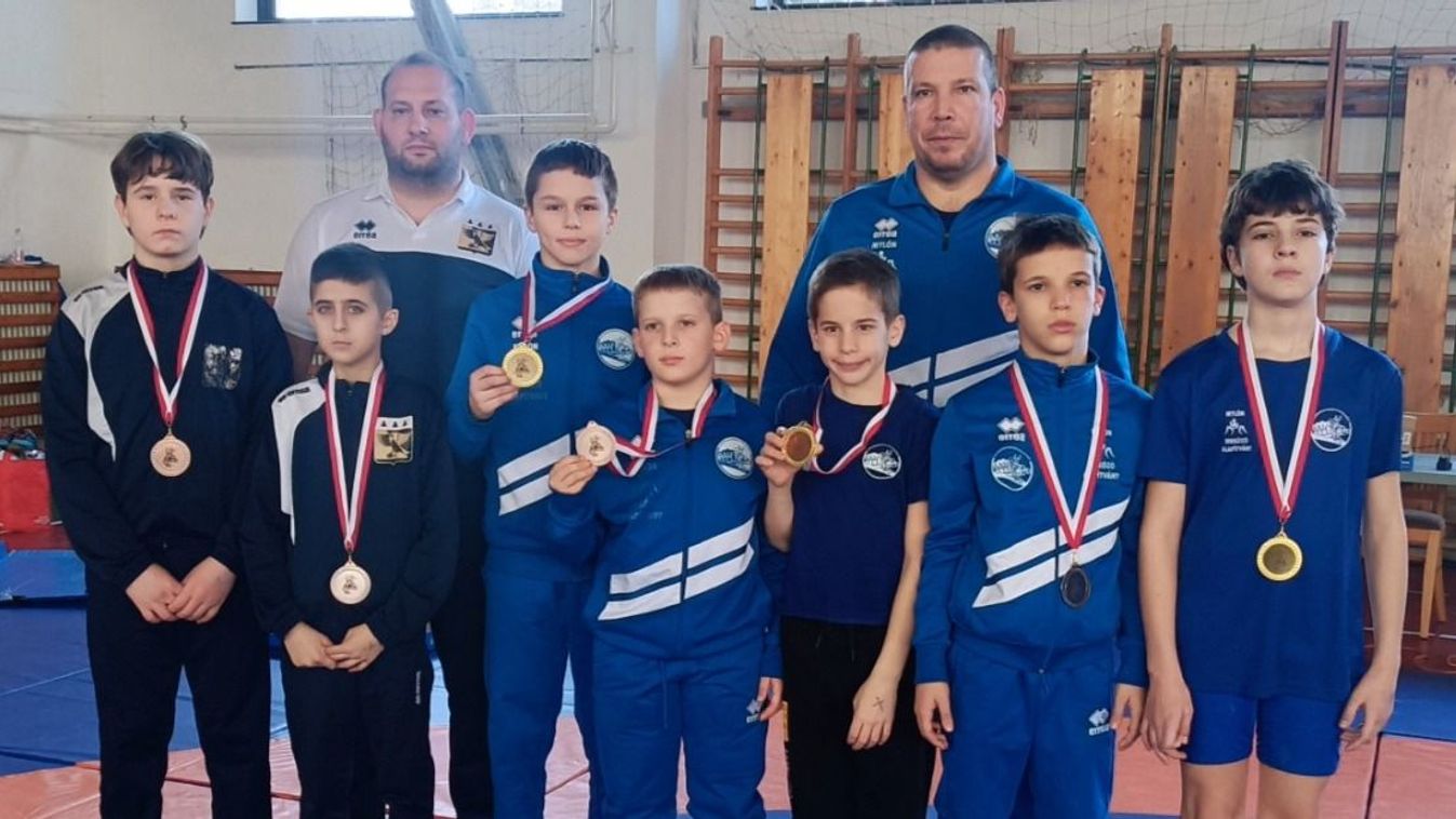 Jól szerepeltek a zalai birkózók kötöttfogásban is
