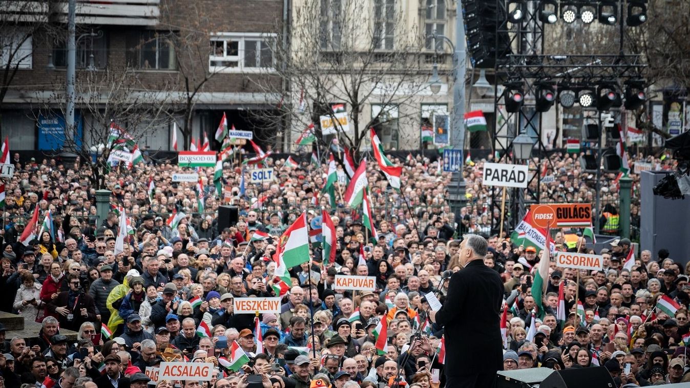 Orbán Viktor: legyen béke, szabadság és egyetértés! (videó)