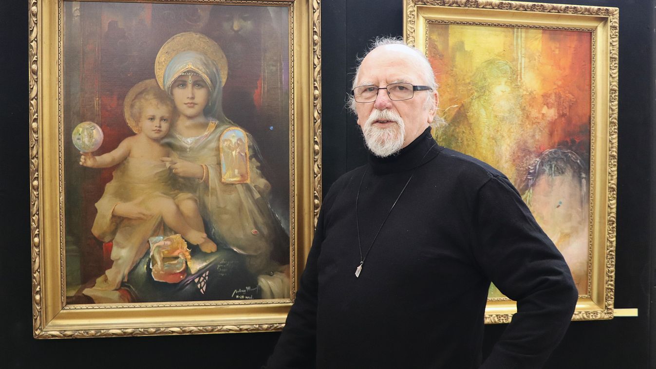 Buday Mihály legújabb festményei a színházban