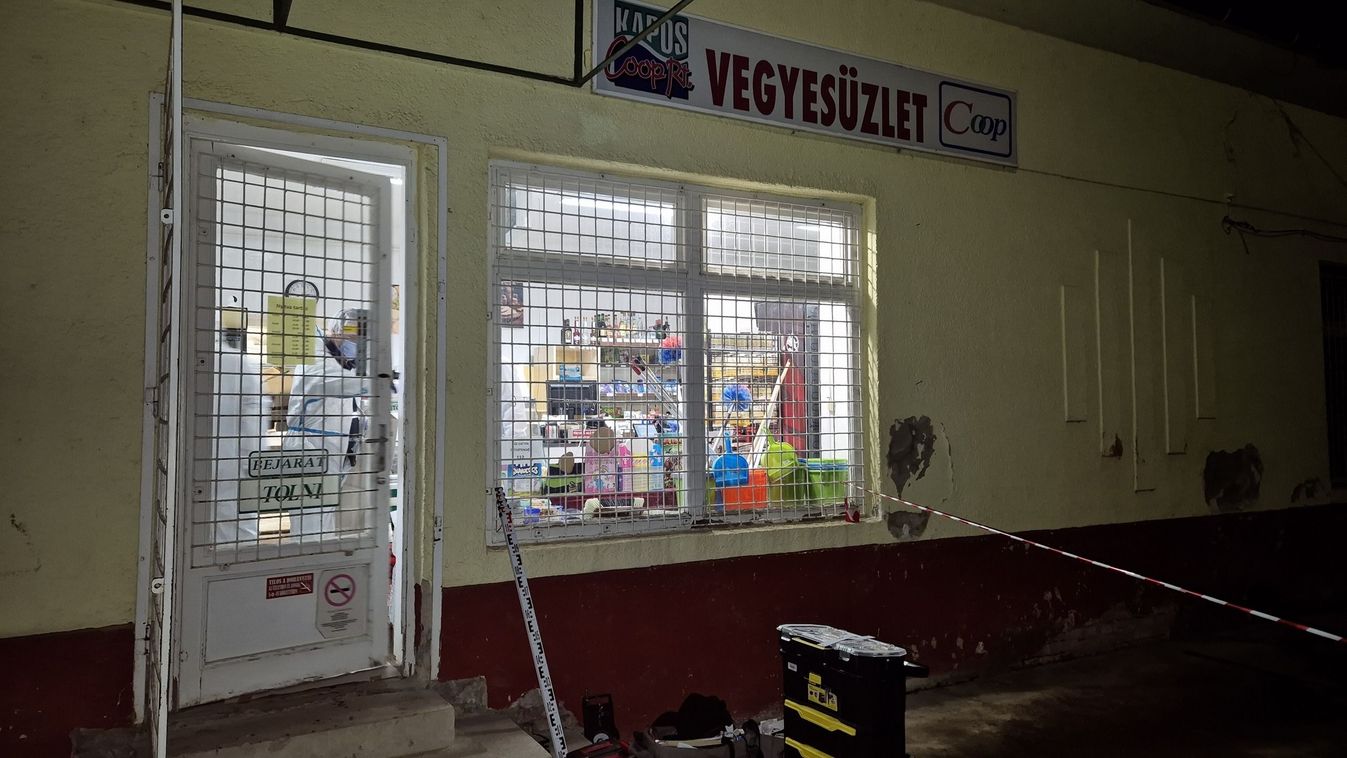 Megölte a kisboltban az eladónőt tegnap egy férfi, menekült, de elfogták - képeket is közölt a rendőrség