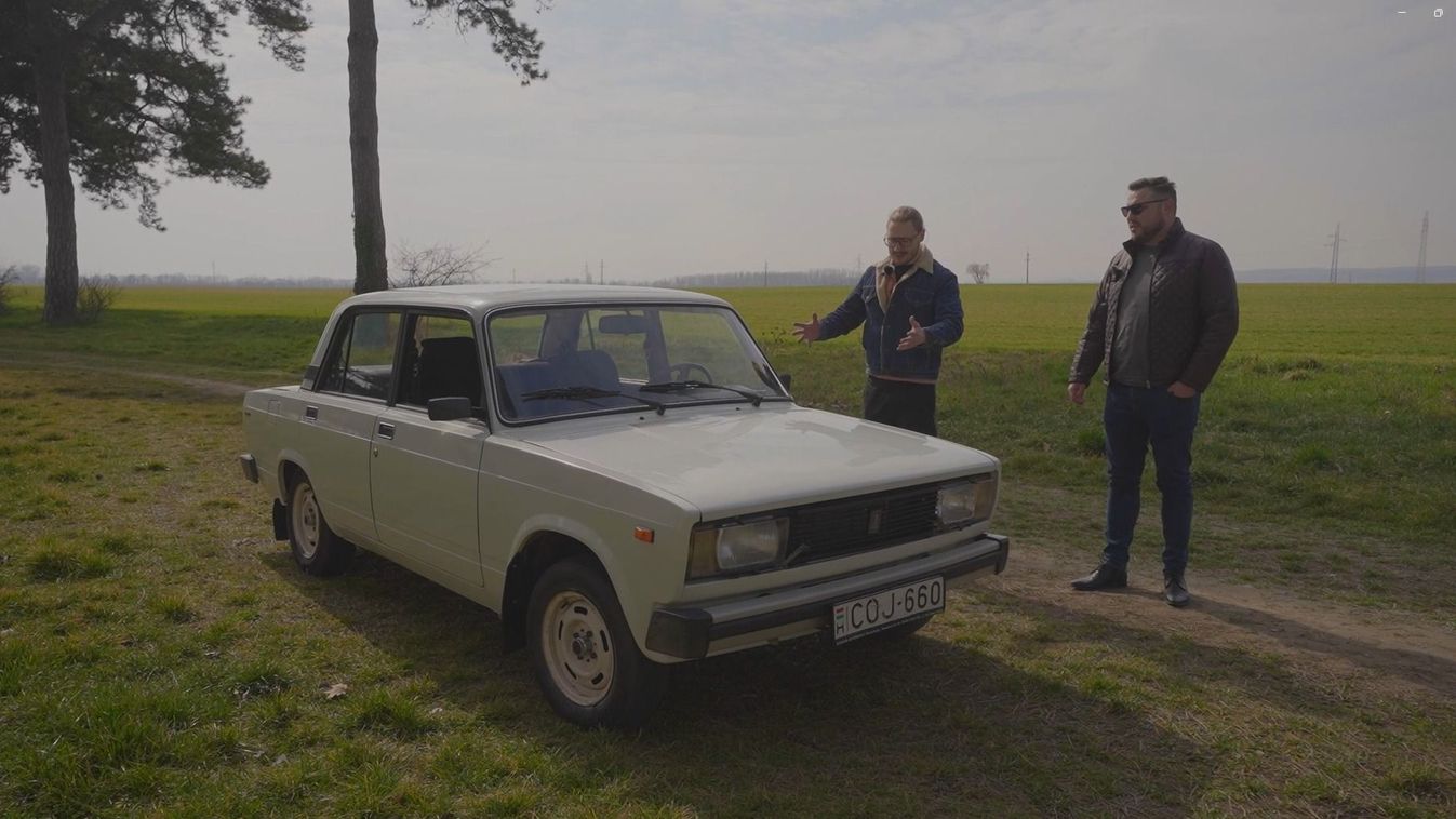 Csodaszép Ladát teszteltek a keszthelyi Fenyves allén - robban a nosztalgiabomba, nézze meg a videót!