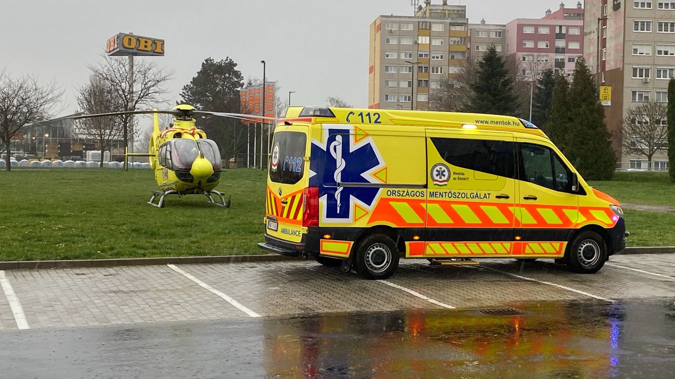 Meghalt a férfi, akiért mentőhelikopter érkezett Nagykanizsára