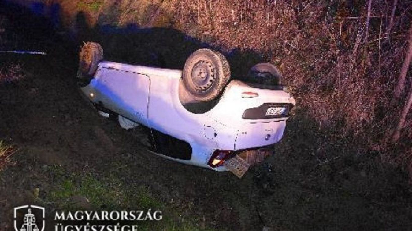 Csak az árok állította meg az ittas sofőrt Zalában