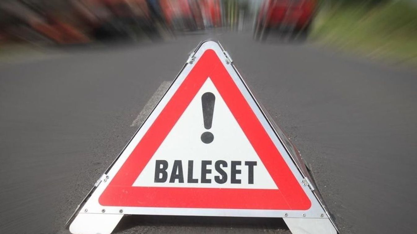 Újabb zalai baleset: tetejére borult egy autó Pölöske térségében