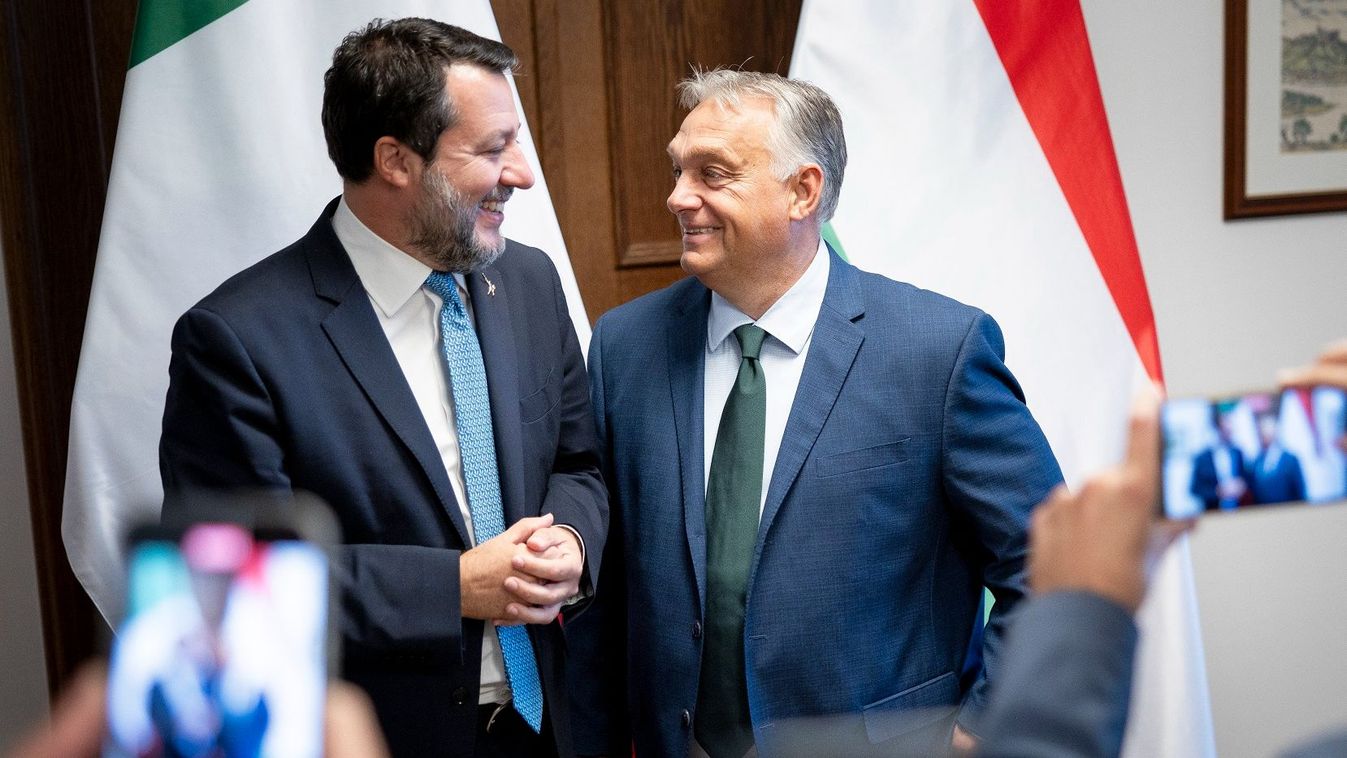 Orbán Viktor büszke arra, hogy együtt harcolhat az olasz hazafiakkal