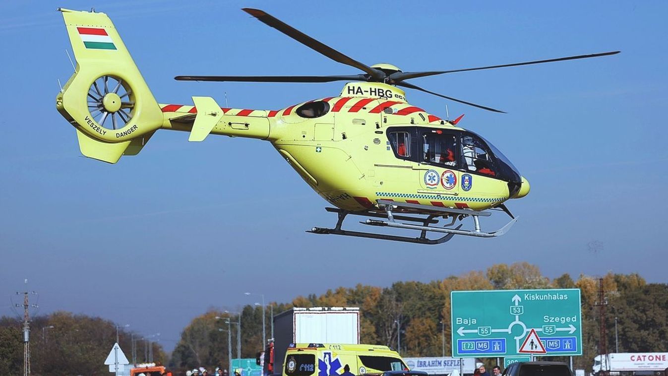 Lezuhant egy helikopter - ezzel riasztották a katasztrófavédőket a Dunántúlon, ki is vonultak, aztán jött a nagy meglepetés