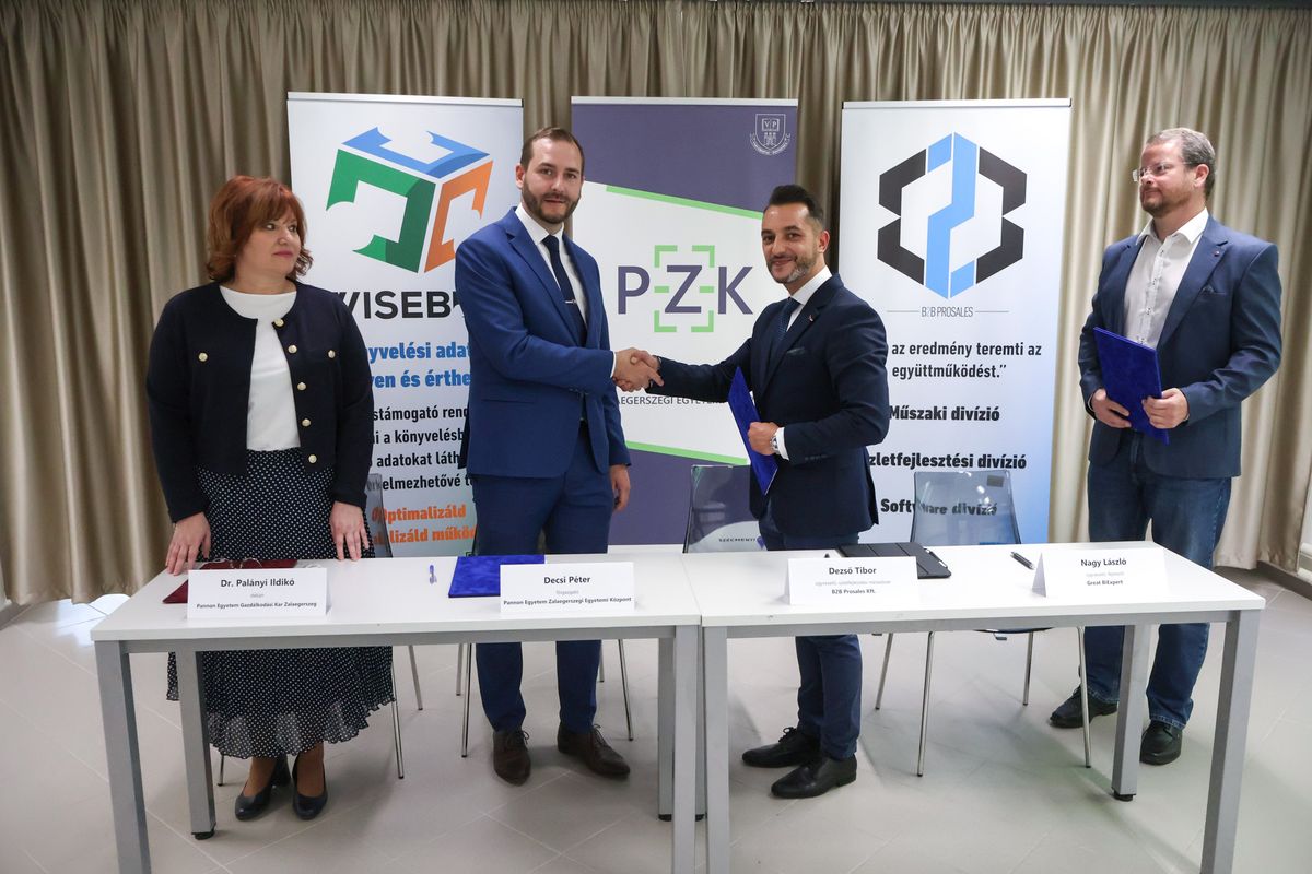 Megállapodást kötött a Pannon Egyetem és a B2B ProSales