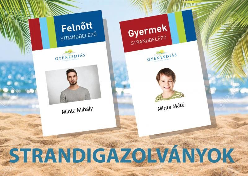 2025-ös strandigazolvány