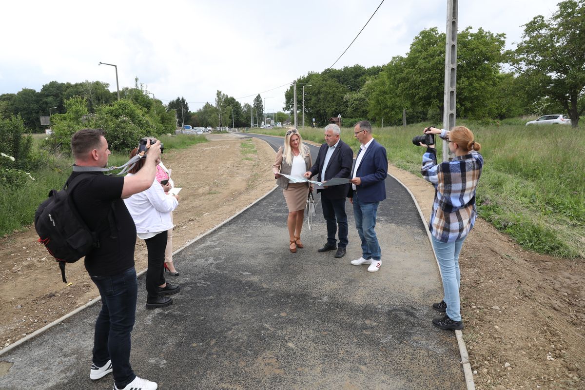 Kerékpárút épül Teskánd és Zalaegerszeg között. A volt Zalabaromfi előtti szakaszt is már leaszfaltozták