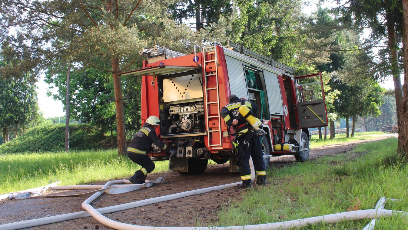 Katasztrófahelyzet Lentiben, egyszerre több zalai tűzoltóegységet riasztottak