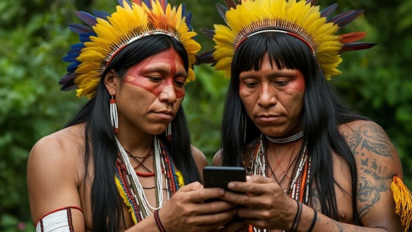 Mi történik egy amazonasi faluban, ha bekapcsolják az internetet?