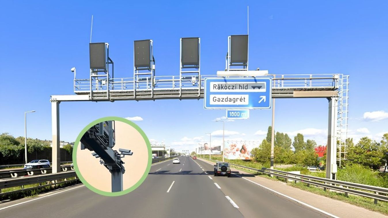 Mik ezek az új, különös "táblák" az M7-esen? Minket figyelnek - de nem azért, mint gondolná