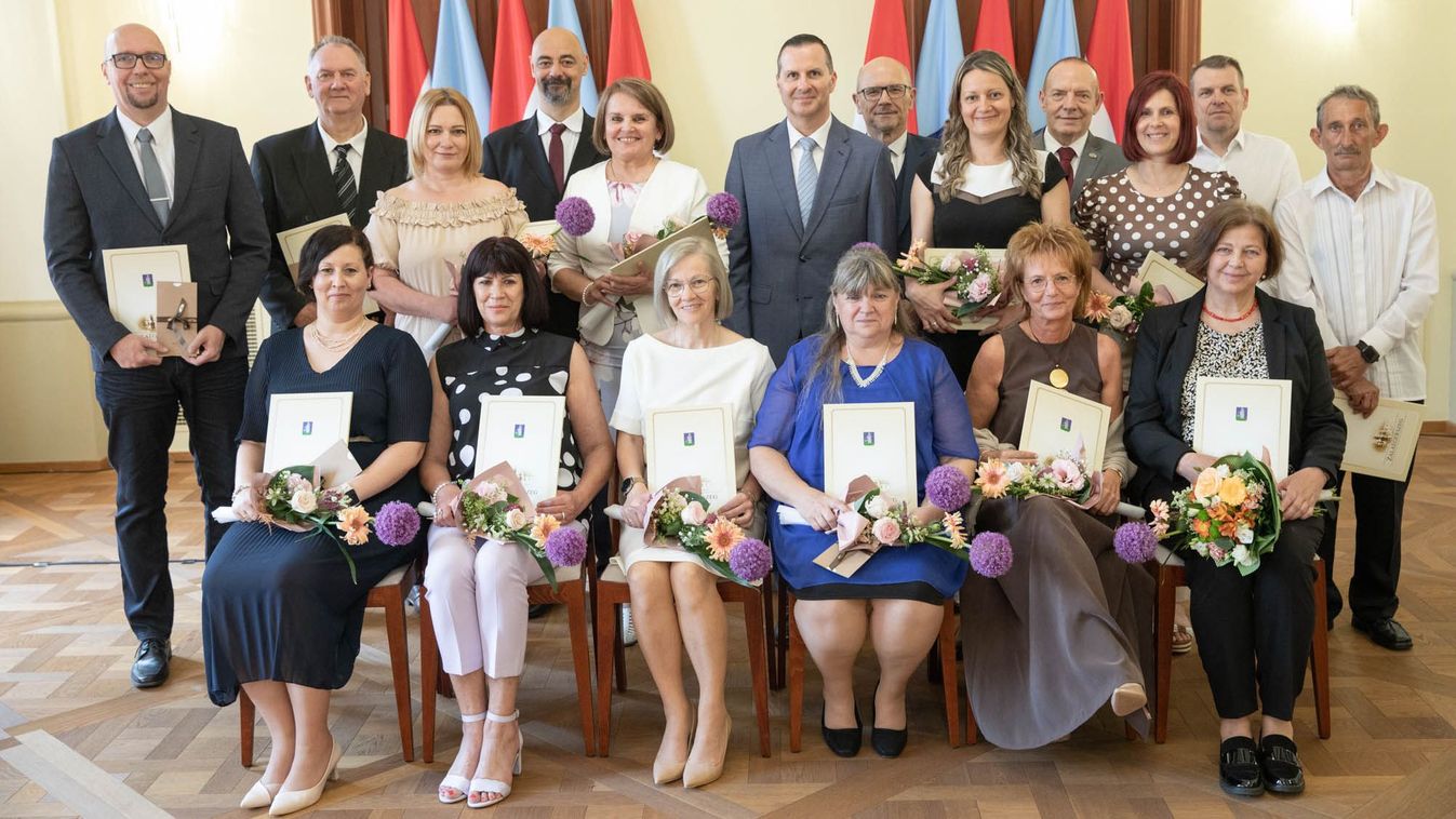 Gyerekek százait biztatták, nevelték, indították el az életben. Zalai pedagógusokat köszöntöttek (galéria, videó)