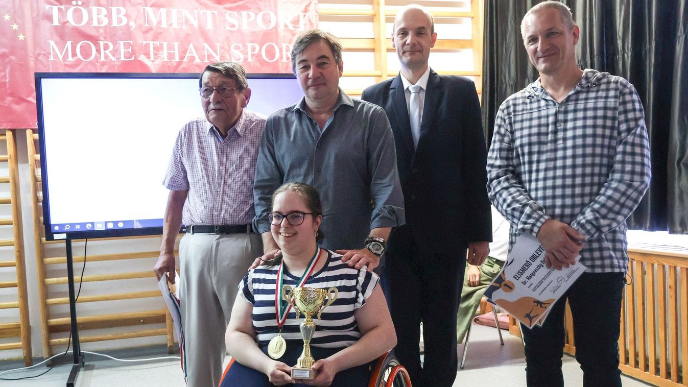 Parasportolókat köszöntöttek a tanévzárón (galéria)