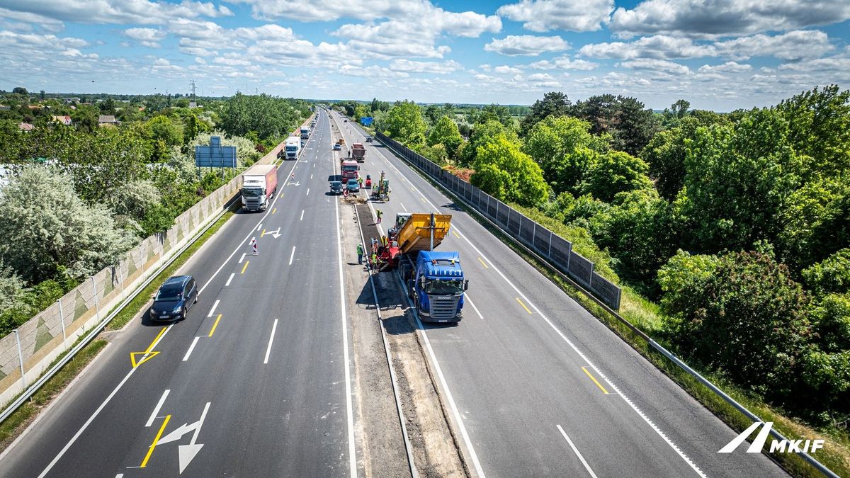 Eldobhatjuk a nyugtatót! Nyárra leállnak a munkák az M7-esen