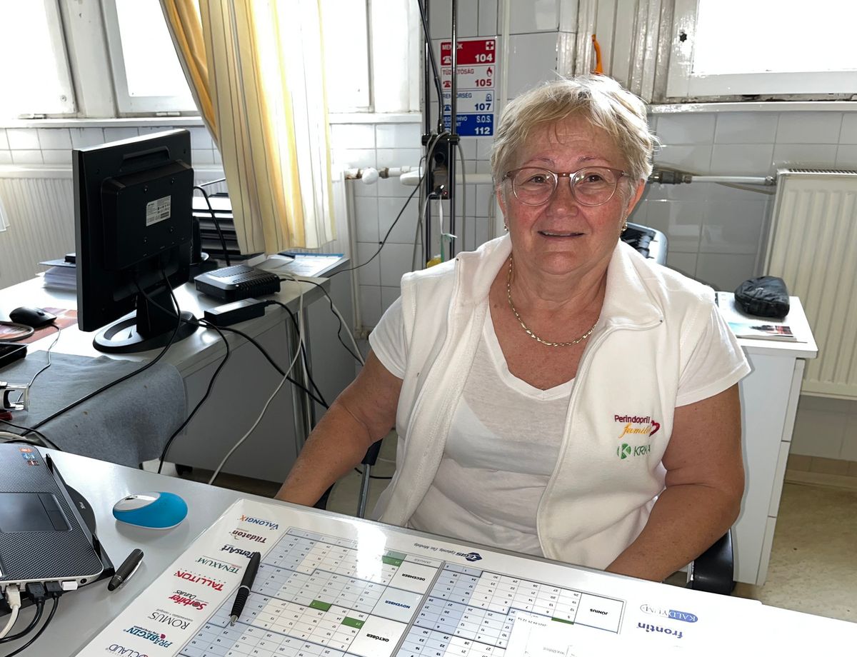 Dr. Feller Mária 46 éve dolgozik a kórház kötelékében.