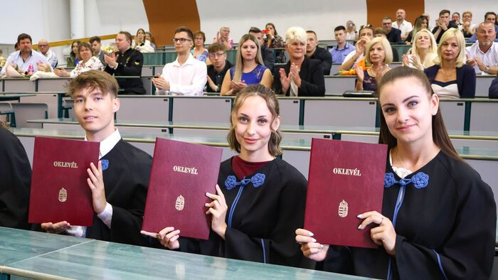 Diplomaátadó a Pannon Egyetem Zalaegerszegi Egyetemi Központjában
