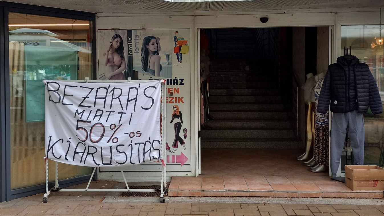 Bezár a kínai bolt a zalai városban